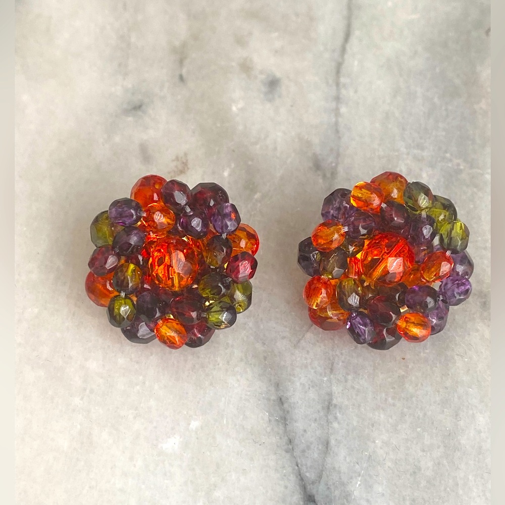 Vintage Earrings Clip ons - Joan Rivers